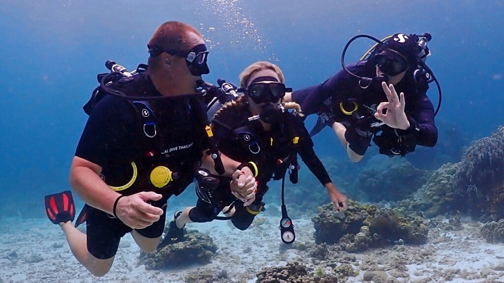 scuba diving courses