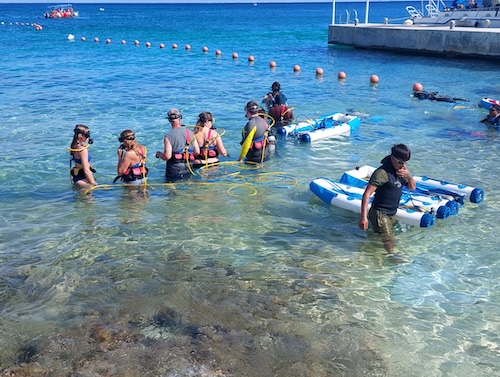 snuba at Sand Dollar Sports