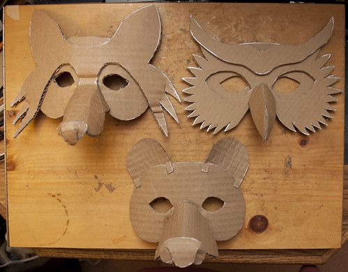 eco-friendly halloween masks