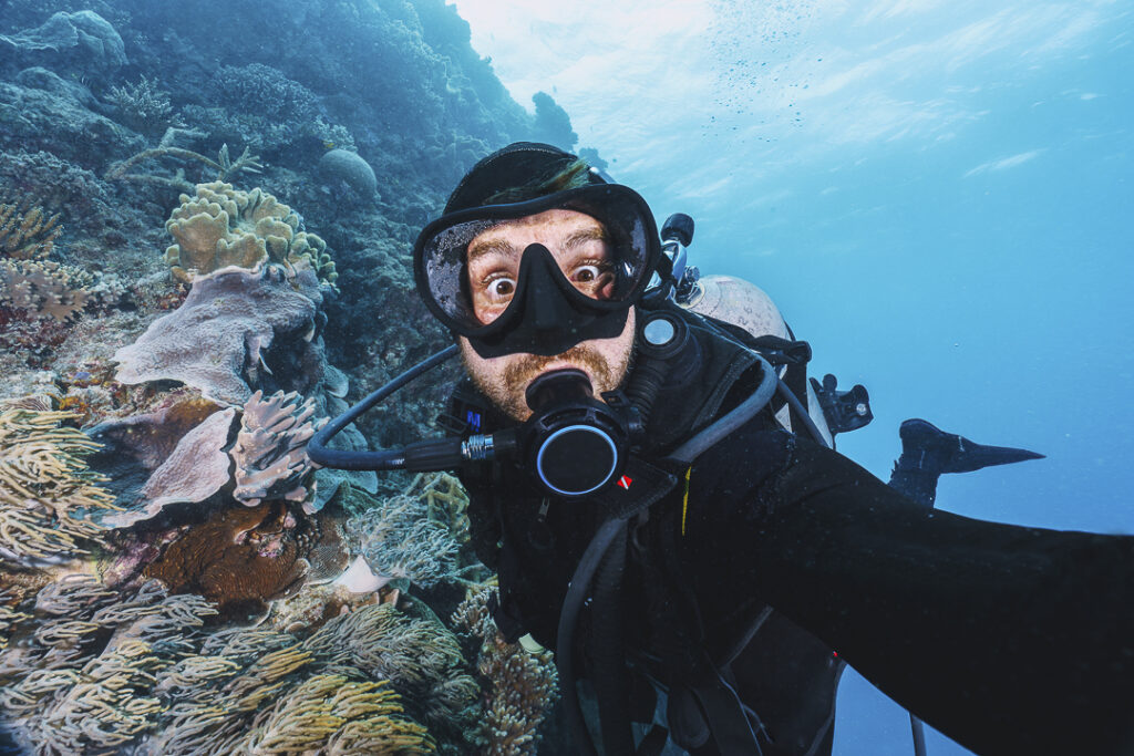 scuba diving in cozumel