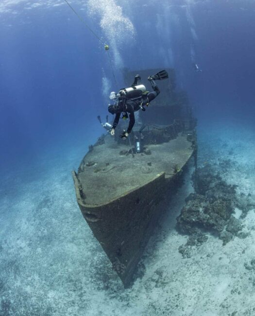 C53 wreck in Cozumel